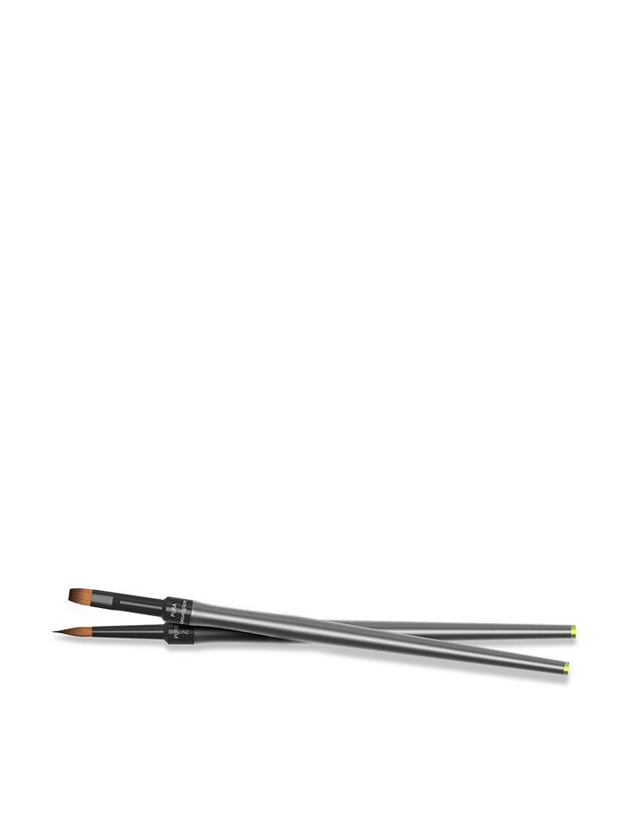 Pure Kolinsky Brush. Build. Glaze