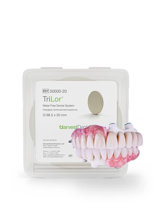 TriLor HPP CAD Blank 98 Bone. Techno-Polymer Framework.